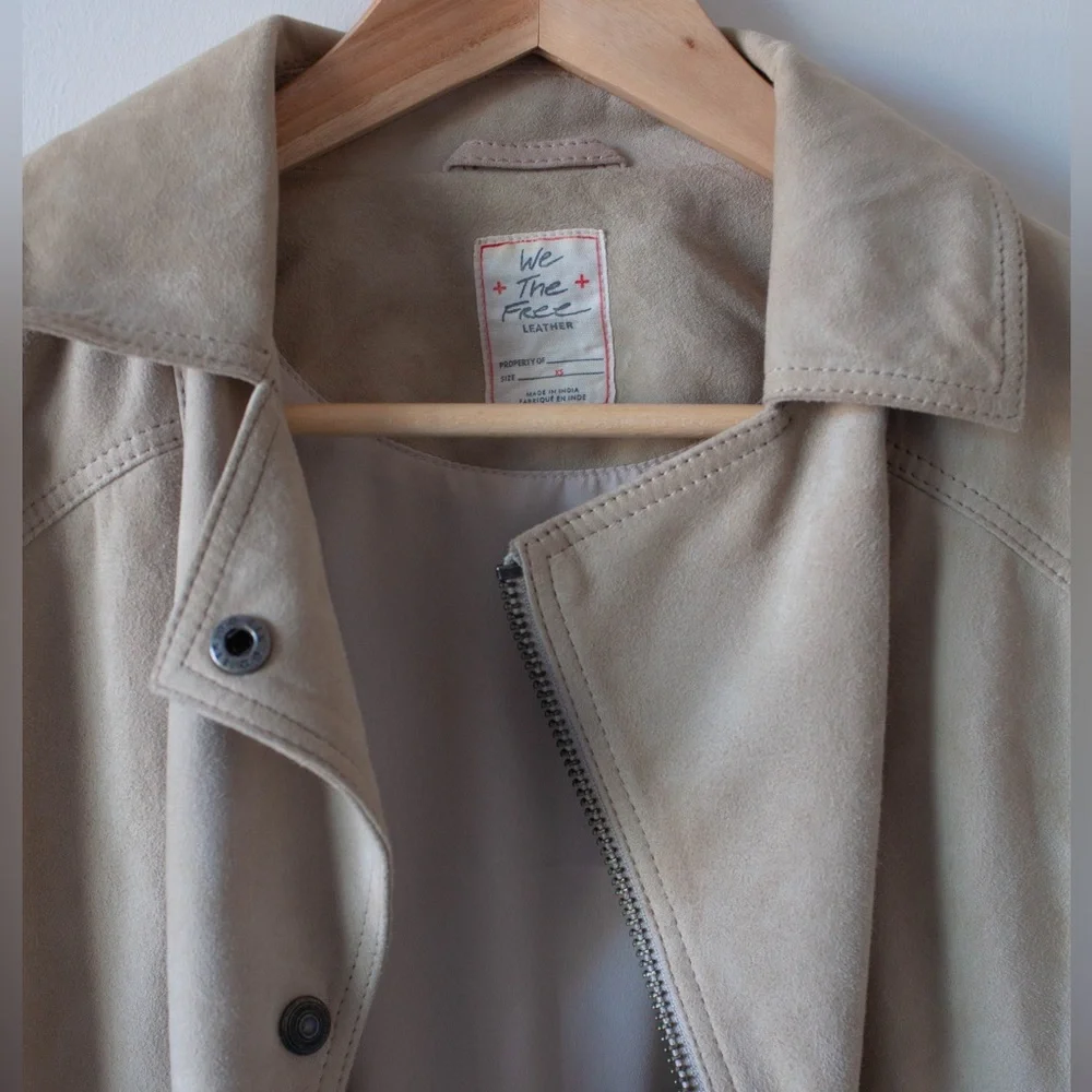 Free People Suede Jacket - Picture 2 of 6